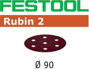 Festool Schleifscheiben STF D90 P80 RU2 Rubin 2 50 Stk