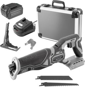 STAHLWERK Akku-Säbelsäge BRS-20 ST mit 20 Volt, 4 Ah Li Ion Akku, 0-2600 U/min