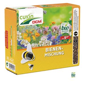 Cuxin DCM Blumensamen Bienen Mischung 260 g Bienen-Mischung 2in1 Saatgut & Dünger 260 g