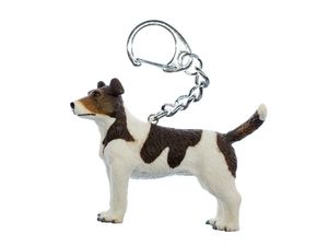 Hund Schlüsselanhänger Miniblings Jack Russell Terrier Schlüsselring Haustier