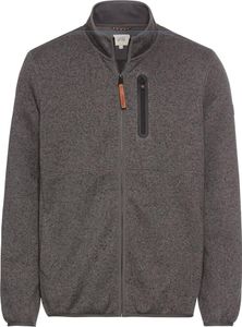 Camel Active Weste grau meliert Polyester weite Passform
