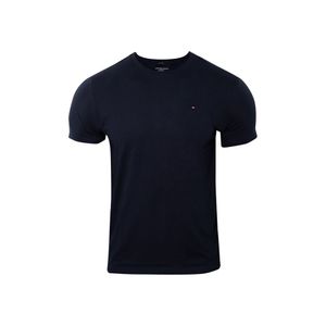 Tommy Hilfiger Herren Ikonen-T-Shirt, Blau XL