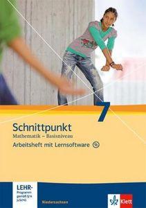 Schnittpunkt Mathematik - Ausgabe für Niedersachsen. Arbeitsheft mit Lösungen und Lernsoftware 7. Schuljahr - Basisniveau