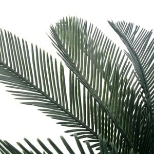 vidaXL Umělá rostlina Cycas Palm s květináčem Zelená 125 cm