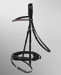 Passier Trensenzaum Scorpius Pearl Rosé Luxury Edition, schwarz, Größe Pferd:VB Passier Trensenzaum Scorpius Pearl Rosé Luxury Edition, schwarz, Größe Pferd:VB