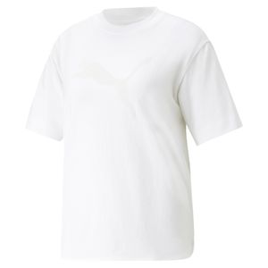 PUMA HER T-Shirt Damen 02 - puma white L