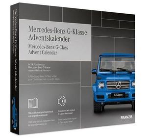 Franzis Adventskalender Mercedes-Benz G-Klasse Autobausatz Bausatz Baukasten