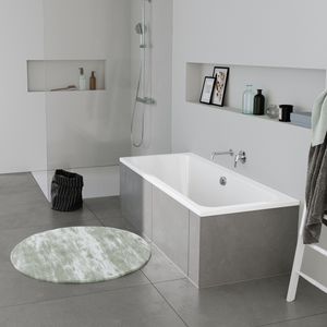 Duravit DuraPecos Rechteck-Badewanne mit zwei Rückenschrägen, für Einbau, Weiß aus Sanitäracryl , Größen:190 x 90 cm