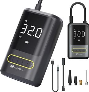 Kabellose elektrische Fahrrad-Autopumpe Kompressor + POWERBANK