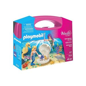 Playset Princess - Magical Mermaids Carry Case PLAYMOBIL 9324 (46 pcs)