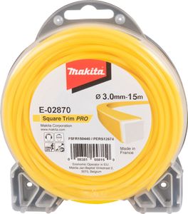 15m Makita Trimmerschnur Ø 3 mm Profi Mähfaden Trimmerfaden Rasentrimmer