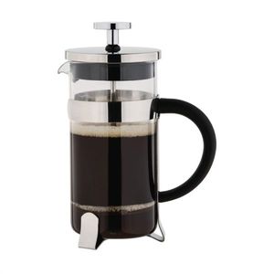 Olympia French Press Edelstahl und Glas 35cl