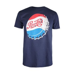 Pepsi - T-Shirt für Herren TV1166 (XL) (Marineblau)