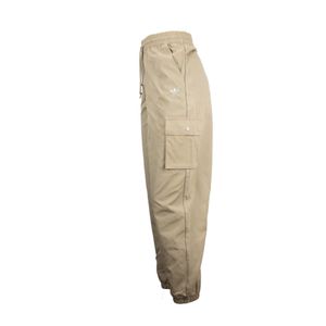 Adidas Originals Cargo Pant Trefoil lange Damen Hose Outdoor Hose Beige FR0568 Beige 40 / M