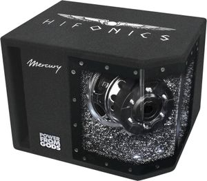HIFONICS Mercury Bandpass-System 4Ohm 20 Cm Basskiste Bandpass Gehäuse MR-8BP