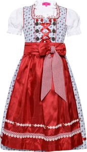 Krüger Kinderdirndl 41821 blau Gr. 104