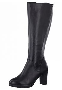Marco Tozzi Damen Elegante Stiefel Stiefel 2-25514-27 Schwarz 002 Black Antic Kunstleder mit Feel, Groesse:41 EU