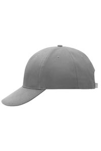 Klassisches Cap mit laminierten Frontpanels dark-grey, Gr. one size