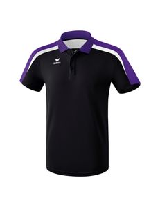 erima Liga Line 2.0 Funktions Poloshirt black/dark violet/white 3XL