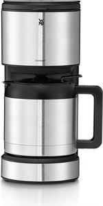 WMF Aroma Thermo Stelio, freistehend, Schwarz, Edelstahl, Tropfen, Gemahlener Kaffee, Kaffee, 1l