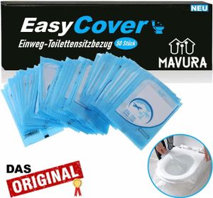 EasyCover jednorázové návleky na WC MAVURA, cestovní návleky na WC MAVURA, návleky na WC MAVURA, hygienické návleky na WC 50 ks EasyCover jednorázové návleky na WC MAVURA, cestovní návleky na WC MAVURA, návleky na WC MAVURA, hygienické návleky na WC 50 ks