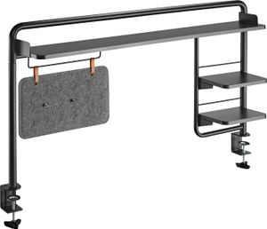 Stolní podnož Ergo Office, upínací, do 20 kg, černá, ER-452