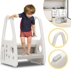 Yakimz Krok Stolička Deti Anti Slip Deti Stolička Kúpeľňa Stolička 2 kroky Krok Stolička