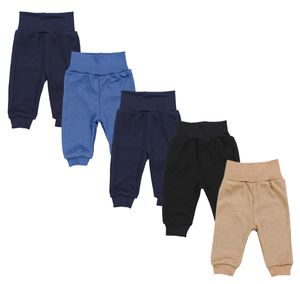 TupTam Unisex Baby Pumphose 5er Pack aus  en Materialien Langhose unisex, Farbe: Junge, Größe: 92