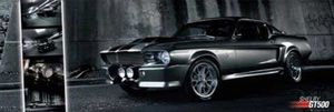 Mustang - Easton GT500 - Plakat Tür-Poster Druck