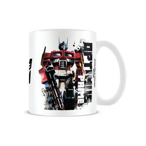 Transformers - Kaffeebecher "Classic" PM6592 (Einheitsgröße) (Weiß/Schwarz/Rot)