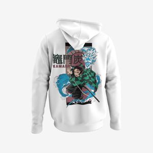 Kapuzenjacke Herren Tanjir? Kamado Demon Streetwear Anime Manga Hoodie