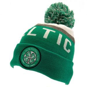 Zimná čiapka Celtic FC TA6542 (jedna veľkosť) (zelená/biela)