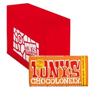 Schokoladen -Tonys Chocolonely Bar 180gr Milch Karamell Meersalz | 15 Stücke