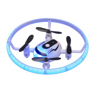 Denver Denver Mini-Drohne für Kinder und Erwachsene - 30m Reichweite - Gyro-Funktion - LED-Licht - DRO121 - Schwarz/Weiß