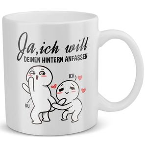 22Feels Hochzeit Tasse Hochzeitspaar Geschenk Braut Bräutigam Gastgeschenk Verlobung Kaffeetasse Frauen Männer Haferl Geschenkidee