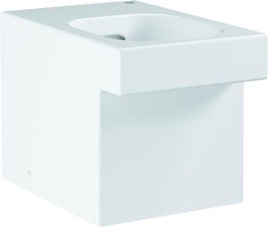 Grohe Stand-Tiefspül-WC BACK-TO-WALL CUBE KERAMIK spülrandlos Spülmenge 3/4,5 l PureGuard/alpinweiß