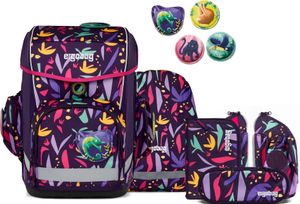 Ergobag Schulranzen-Set CUBO LIGHT AmBärzonas 6-teilig