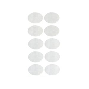 INF Transparente Ohrläppchen-Stützaufkleber, 10 Blatt