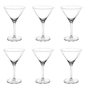 Cocktailglas 6er Set MARTINI Cocktailschale DIAMOND 260 ml