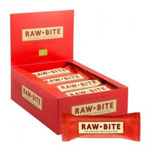 Raw Bite Fruchtriegel Apple Cinnamon glutenfrei -- 50g x 12  - 12er Pack VPE