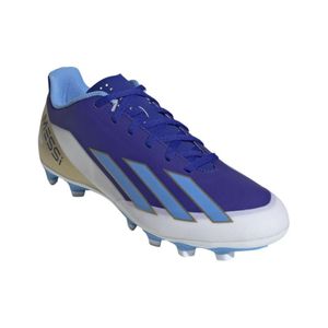 Adidas X CRAZYFAST Club Messi FxG Pánske futbalové kopačky, biela/modrá, veľ. 42