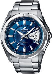 Casio Edifice Herrenuhr analog Wochentags und Datumsanzeige EF-129D-2AVEF