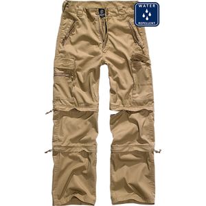 Brandit Herren Cargohose Savannah nohavice s odnímateľnými nohavicami BD1011 Braun Camel XL