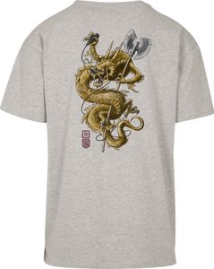 Pánske tričko Wu-Wear Wu Wear Dragon Tee heather grey - M