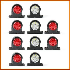 10x 18 LED Begrenzungsleuchten Mini 12V 24V Positionsleuchten LKW PKW Anhänger