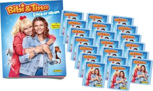 Panini Bibi & Tina Sticker - 1 Album + 20 Tüten - Bibi und Tina Sammelsticker