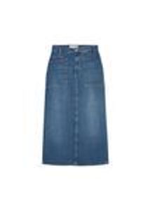 Denim Skirt, mid waist, midi length 039 Soft touch dark blue wash Größe 29 Denim Skirt, mid waist, midi length 039 Soft touch dark blue wash Größe 29