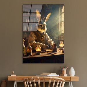 Wallity, UV-1186 - 70 x 100, Akrylová maľba, Viacfarebná, 100 % tvrdené sklo, 70 x 100 cm