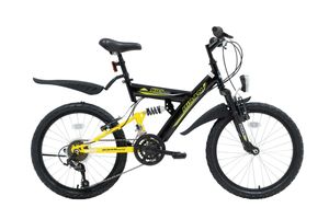 20 Zoll Kinder Jungen Mädchen Fahrrad Kinderfahrrad Mtb Mountainbike Fahrrad Rad Bike 10 GANG Beleuchtung Fully VOLLFEDERUNG KDS 2600 Schwarz Gelb 20 Zoll Kinder Jungen Mädchen Fahrrad Kinderfahrrad Mtb Mountainbike Fahrrad Rad Bike 10 GANG Beleuchtung Fully VOLLFEDERUNG KDS 2600 Schwarz Gelb