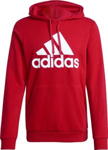 adidas Big Logo Kapuzenpullover Herren, Größe:M, Farbe:Rot